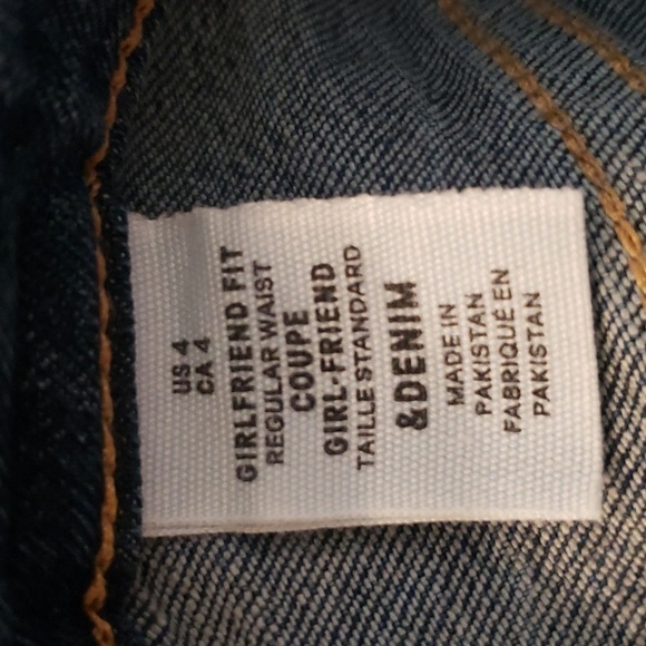 H&M Premium DENIM GIRLFRIEND FIT JEANS - Picture 7 of 8